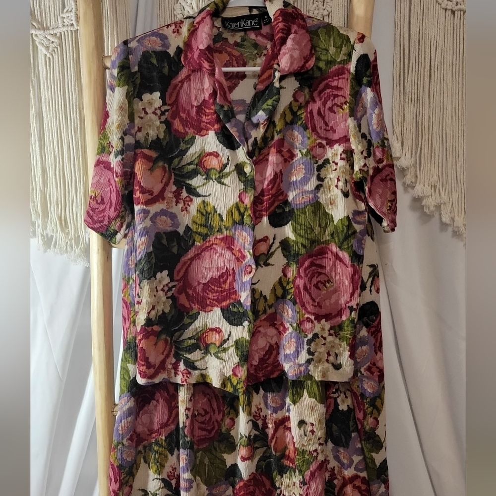 Karen Kane Floral Dress - Multicolor